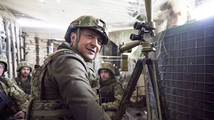 Зеленский на Донбассе