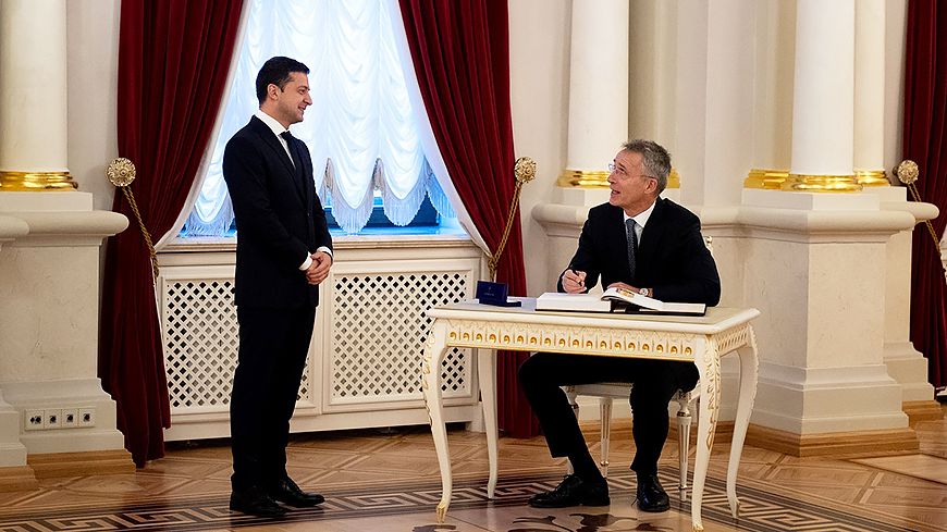 Зеленский и Столтенберг