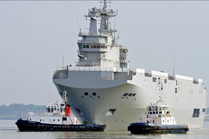 Мистраль (Mistral) — французский десантный вертолетоносный корабль-док, универсальный десантный корабль-вертолетоносец