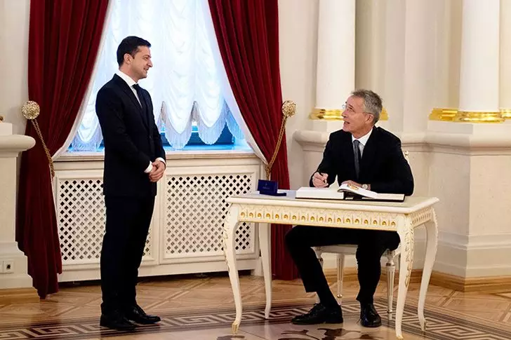 Зеленский и Столтенберг