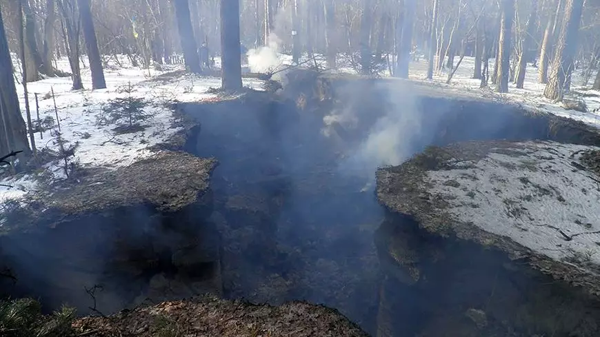 Сгоревший музей-крыивка