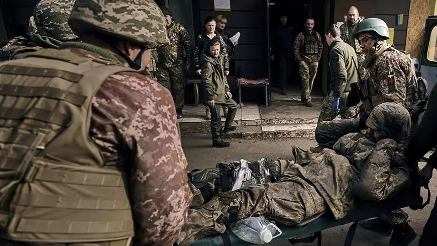 раненые ВСУ