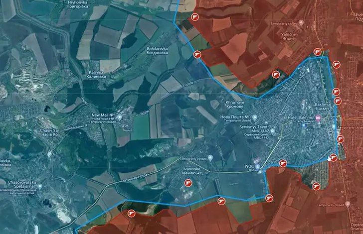 окружение бахмута