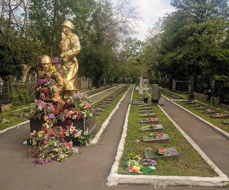 Одесса Второе Христианское кладбище 9 мая 2023 года