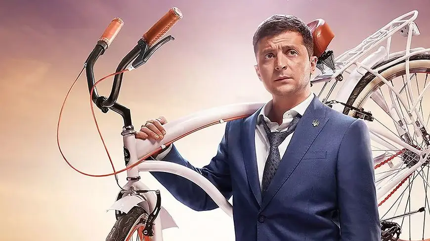 Владимир Зеленский в роли президента Украины Василия Голобородько