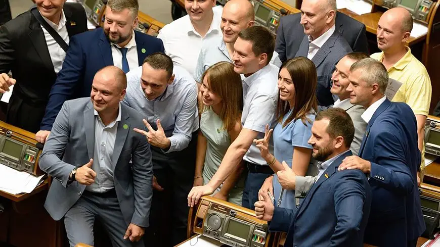 Слуги народа в Верховной Раде
