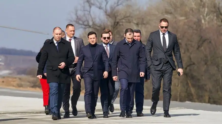 Владимир Зеленский и Андрей Ермак