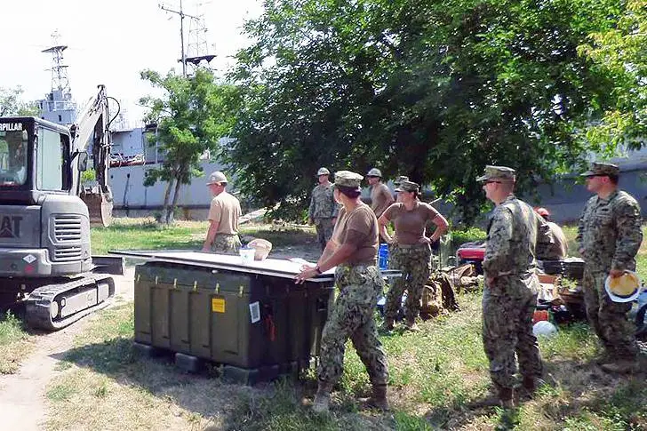 «Морские пчёлы» - стройбат ВМС США строят военную базу в Очакове