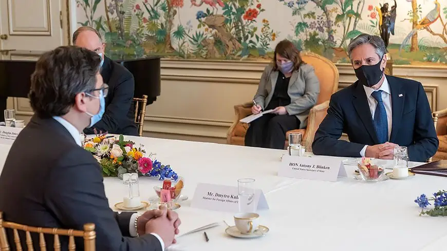 Димитрий Кулеба и Энтони Блинкен