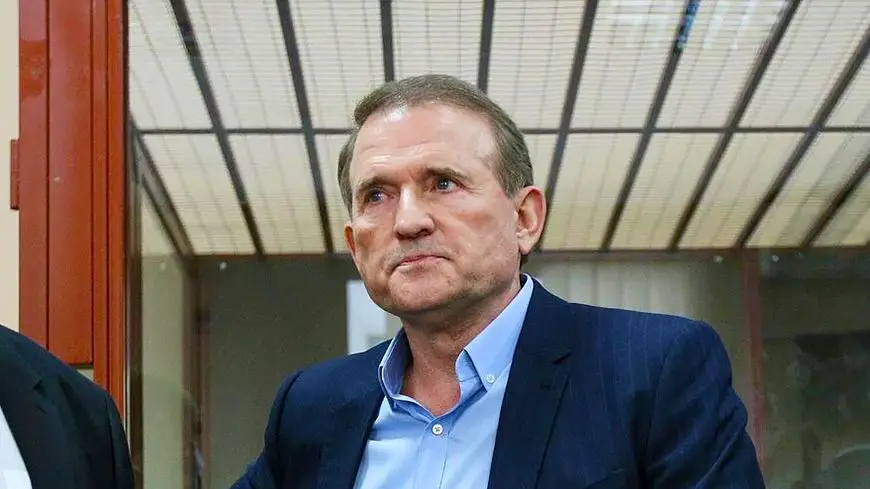 Виктор Медведчук в зале Печерского суда
