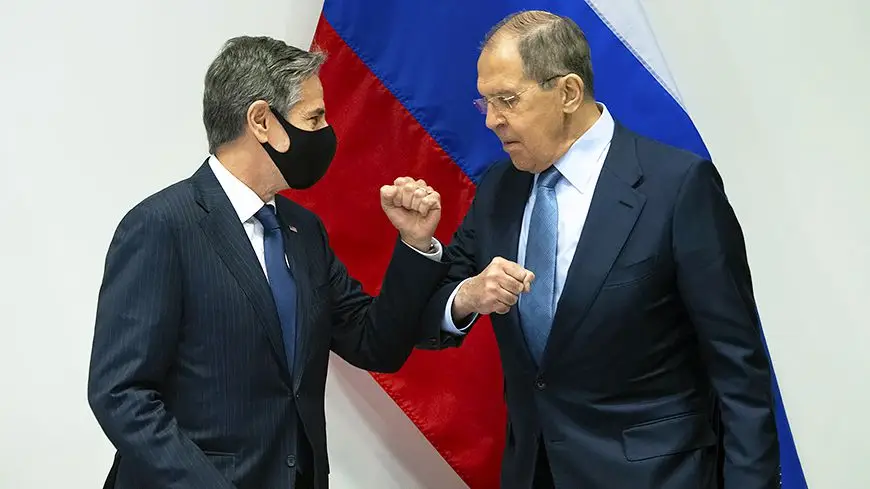 Сергей Лавров и Энтони Блинкен