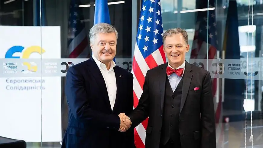 Петр Порошенко и Джордж Кент