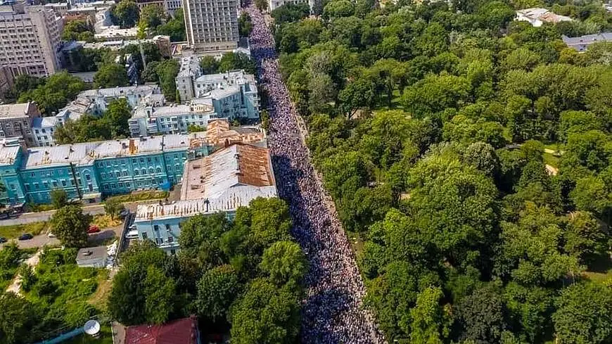 Украинская Православная Церковь. Крестный ход - 2021