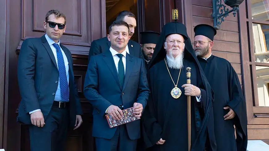 Зеленский и Варфоломей