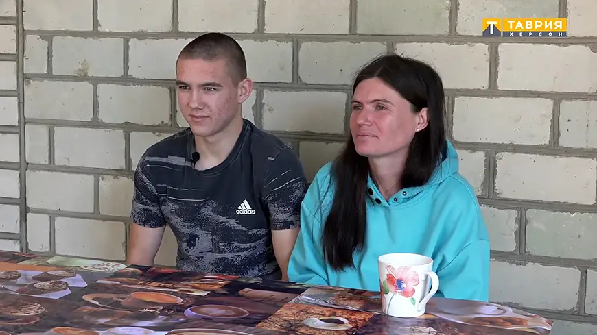 херсонка с ребенком