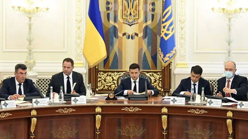 Заседание СНБО Украины