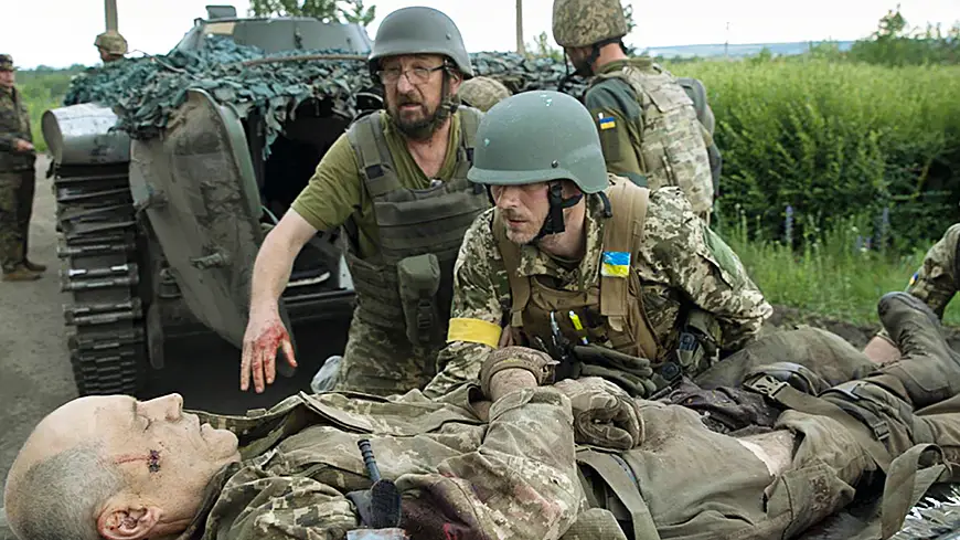 основная фаза контрнаступления ВСУ