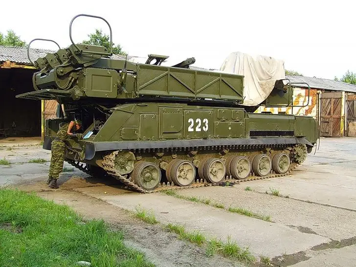 Украинский «Бук-М1» во время вооружённого конфликта в Южной Осетии