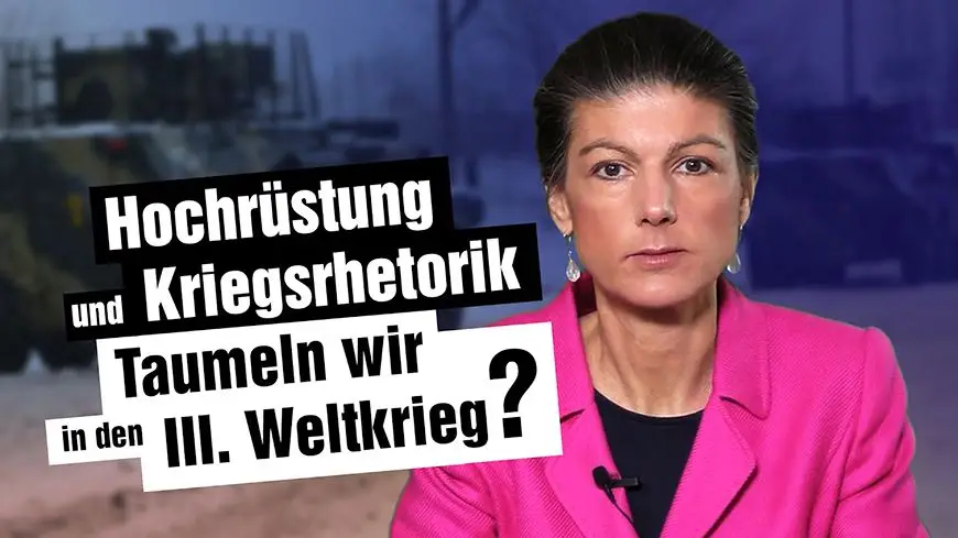 Сара Вагенкнехт последнее выступление об Украине и России