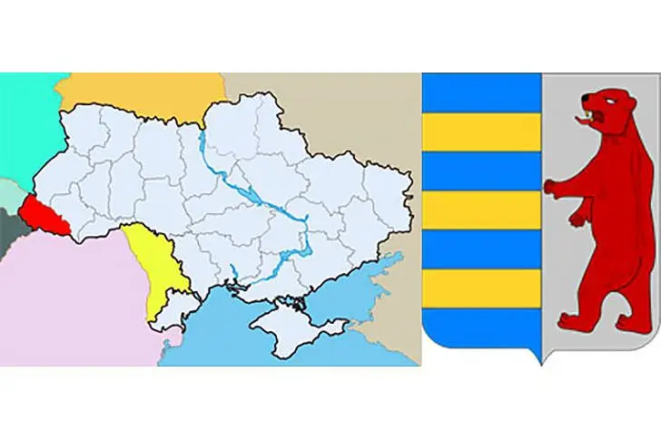 Русины на карте