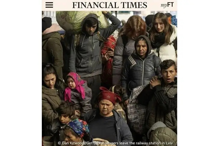 украинцы в представлении англичан