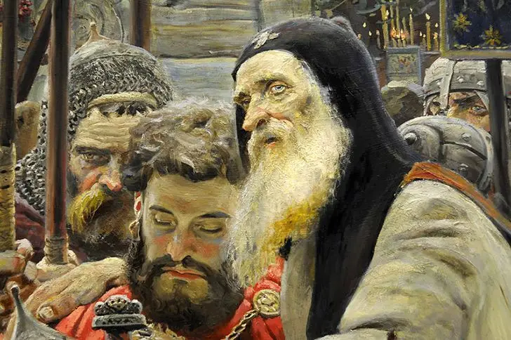 Благословение преподобного Сергия Радонежского