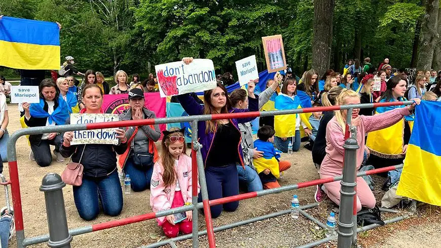 уличная акция украинцев