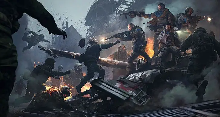 Украинцы воюют с русскими - картина