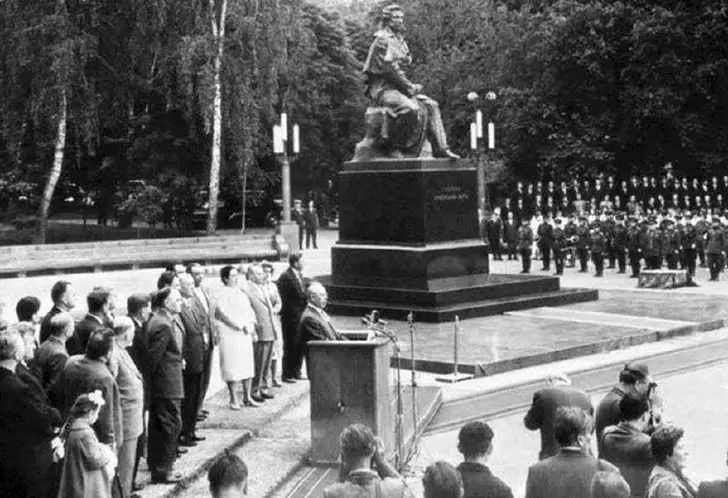 Открытие памятника Пушкину в Киеве