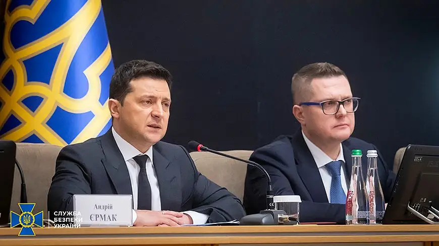 Владимир Зеленский и Иван Баканов