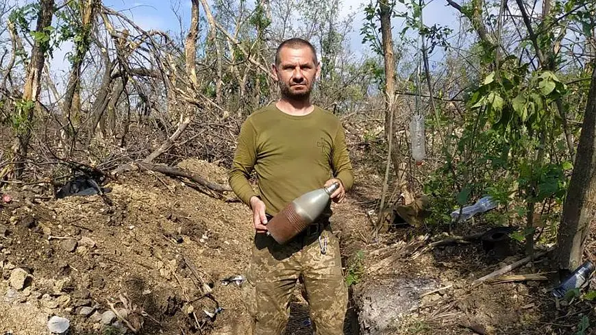 украинский солдат