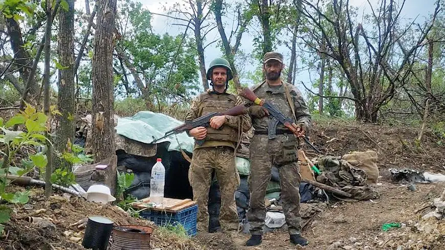 украинские бойцы