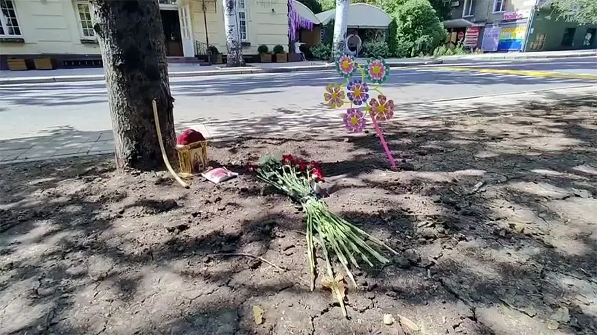 Место гибели Кати Кутубаевой