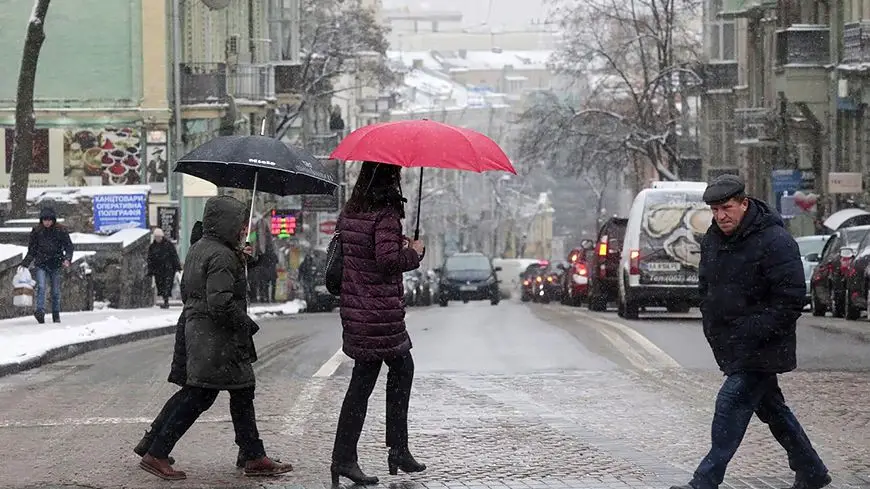 Зима в Киеве