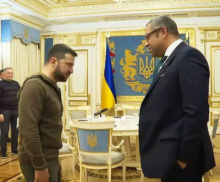 Зеленский и Тарик Махмуд Ахмад