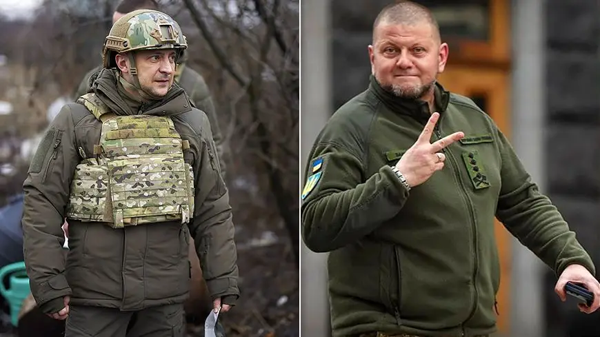 Зеленский и Залужный