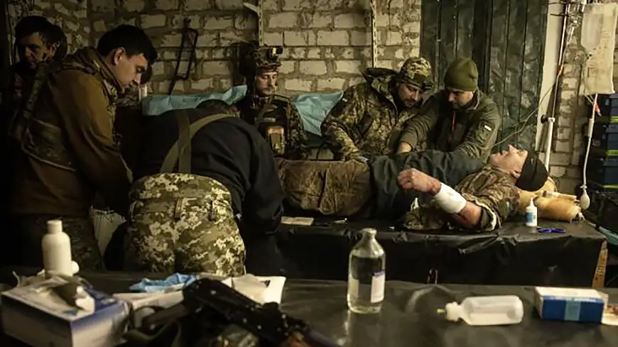 раненые украинцы