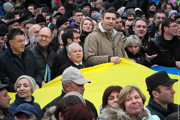 Кличко на майдане