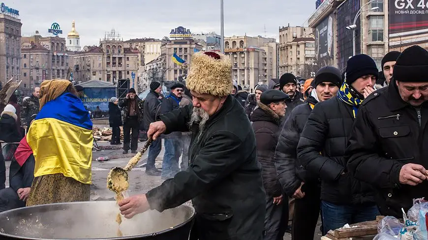 Каша на Майдане