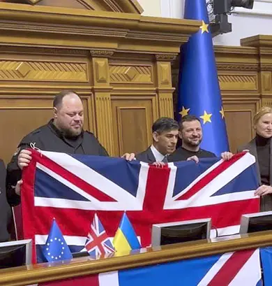 Элита Украины под британским флагом