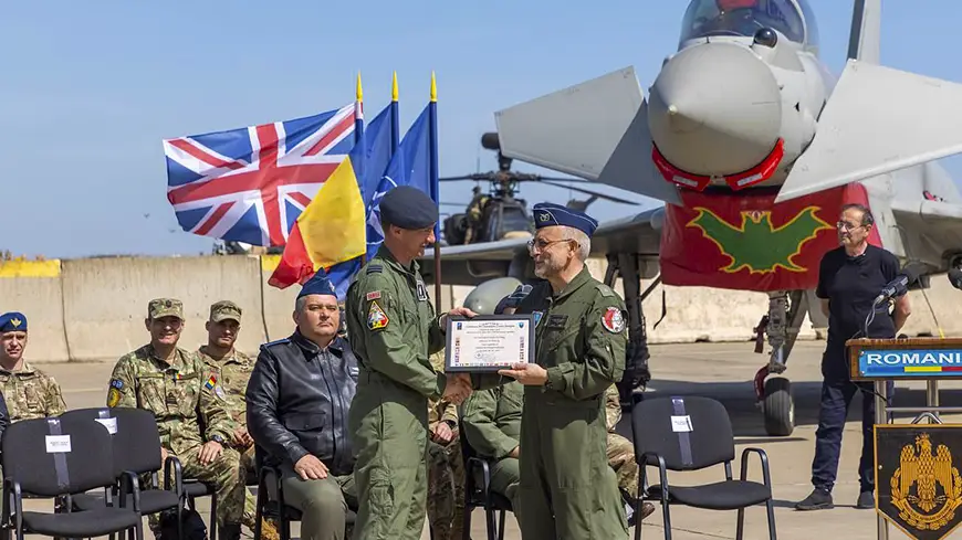 Британские истребители в Румынии