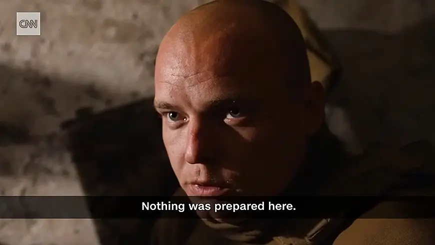 украинский солдат глаза