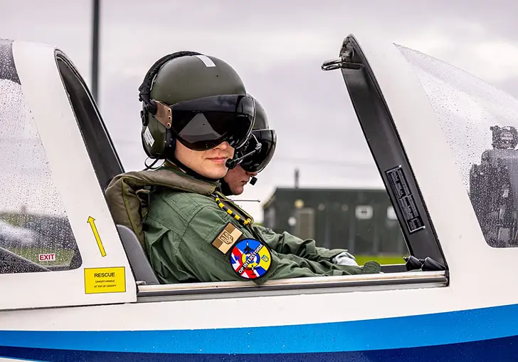 украинский летчик в дании