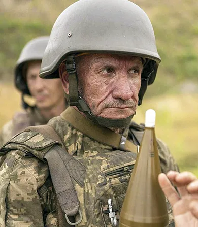 старик в ВСУ