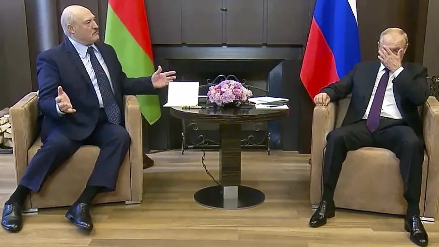 Александр Лукашенко и Владимир Путин