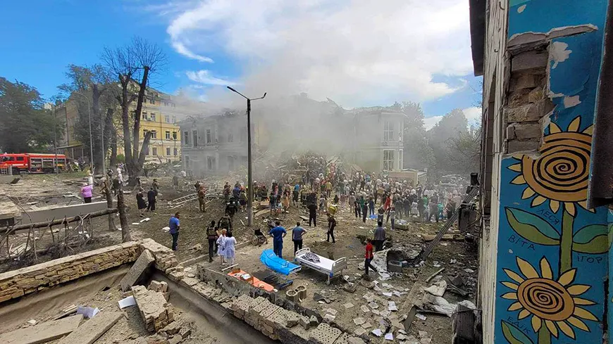 Удар по Охматдету