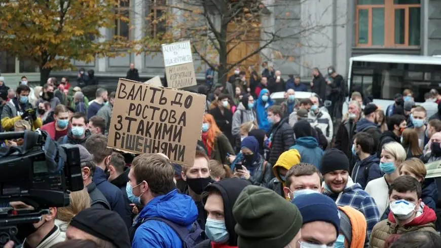 Укрозомби в Киеве