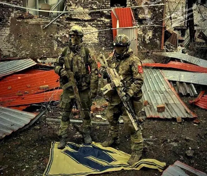 российские военные СВО