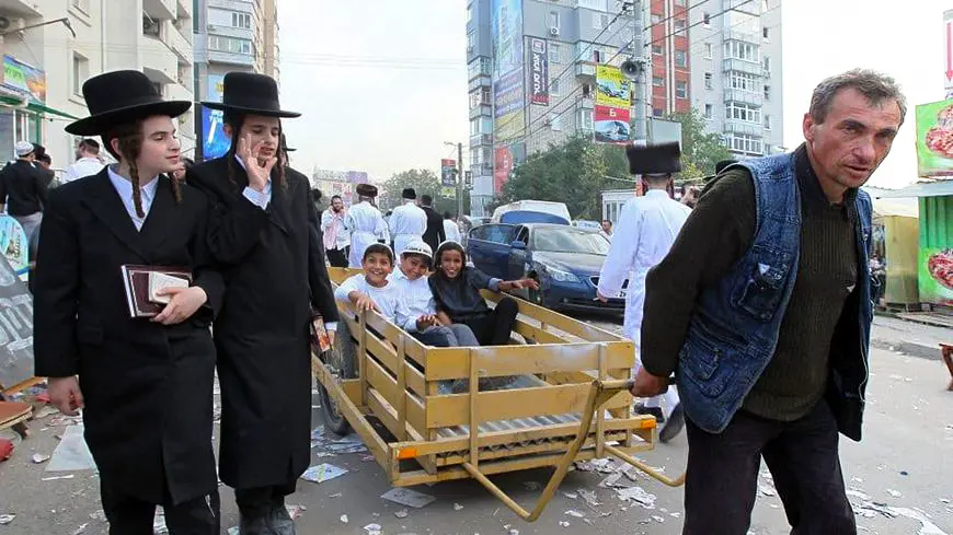 хасиды в Умани