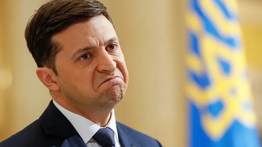 Зеленский разочарованный